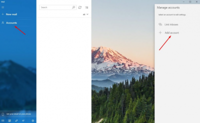 Configuração do cliente de e-mail: Windows 10,11+
